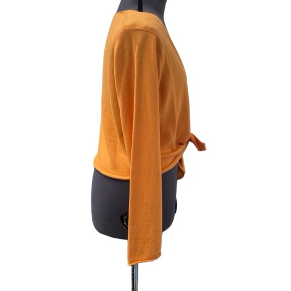 GAP Stretch Size XL Color Orange Long Sleeve Cardigan Indonesia Machine WashCold - Picture 3 of 7